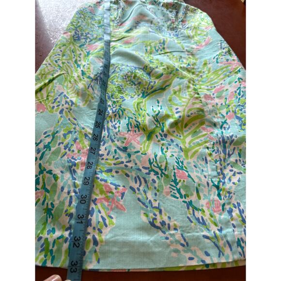 Lilly Pulitzer Cathy Shift Dress Sky Blue Heaven Size 0 - Picture 4 of 8